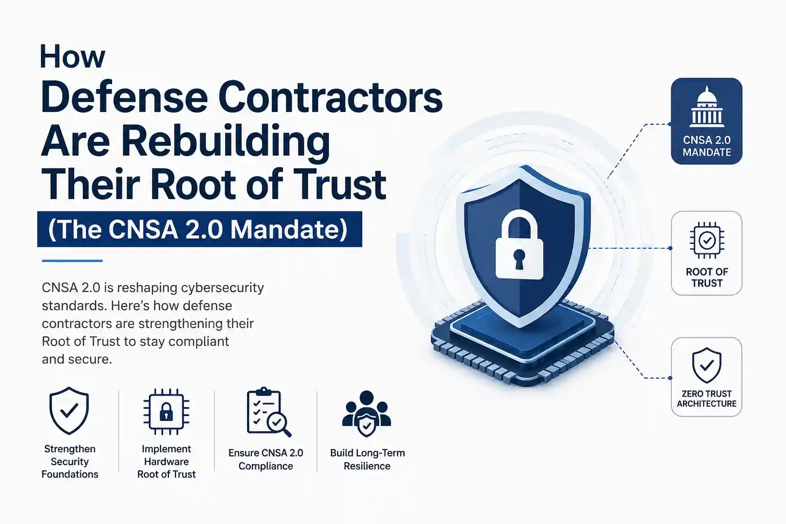How Defense Contractors Are Rebuilding Their Root of Trust (The CNSA 2.0 Mandate)